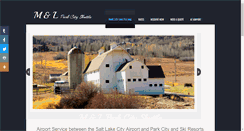 Desktop Screenshot of mlparkcityshuttle.com